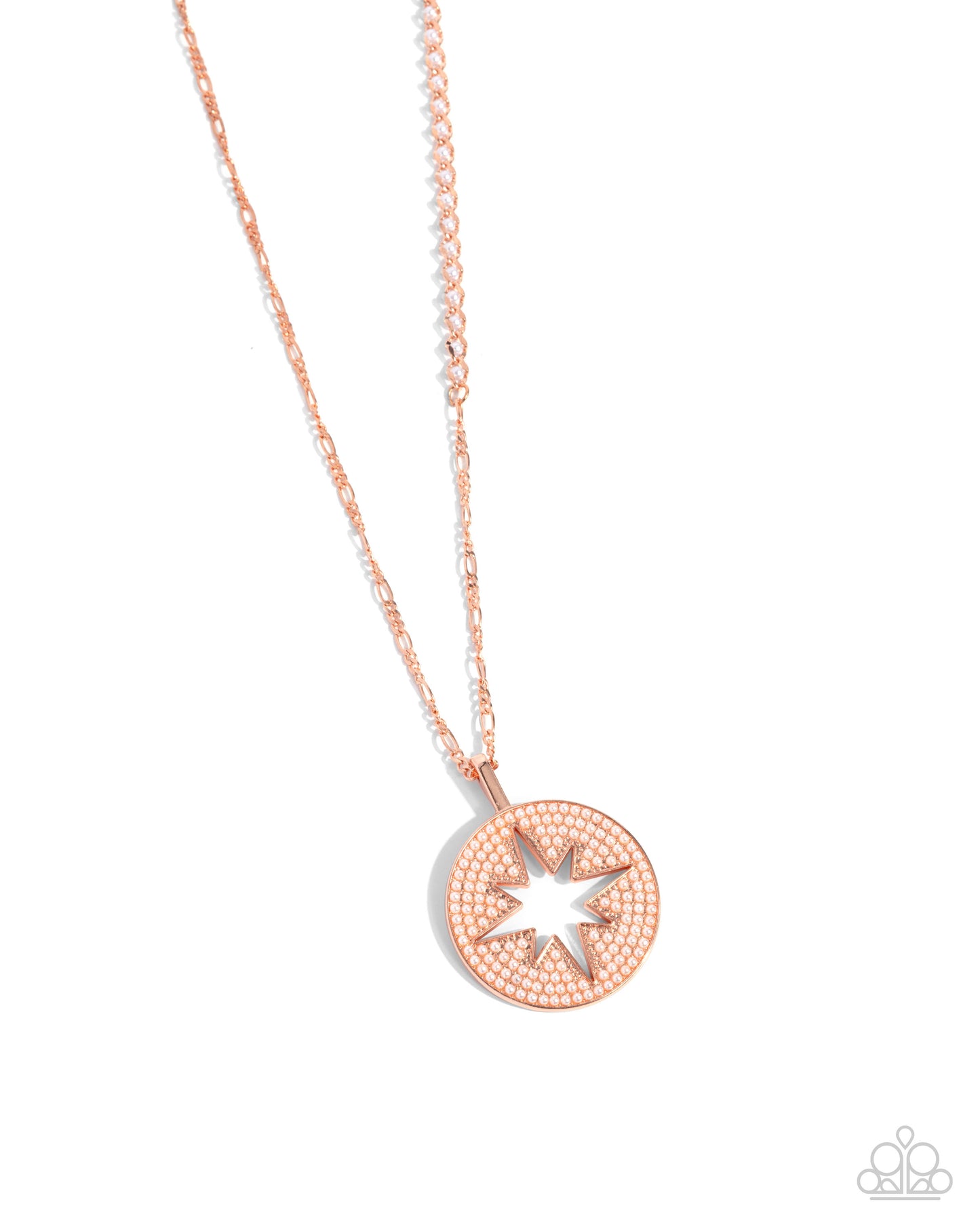 Stars Begin to Climb - Copper Necklace