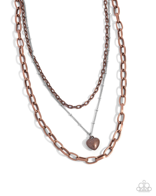 Passionate Place - Copper Necklace