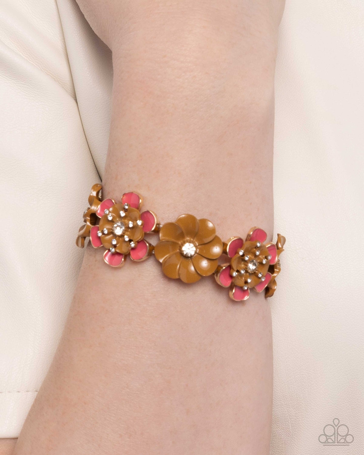 Exhilarating Elegance - Brown Bracelet