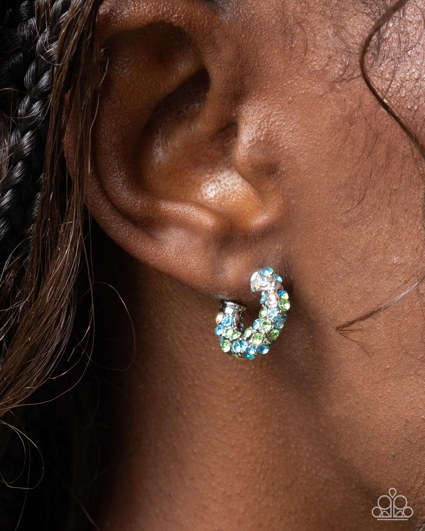 Complete Look Multi Earring and Cuff Earring - Blue