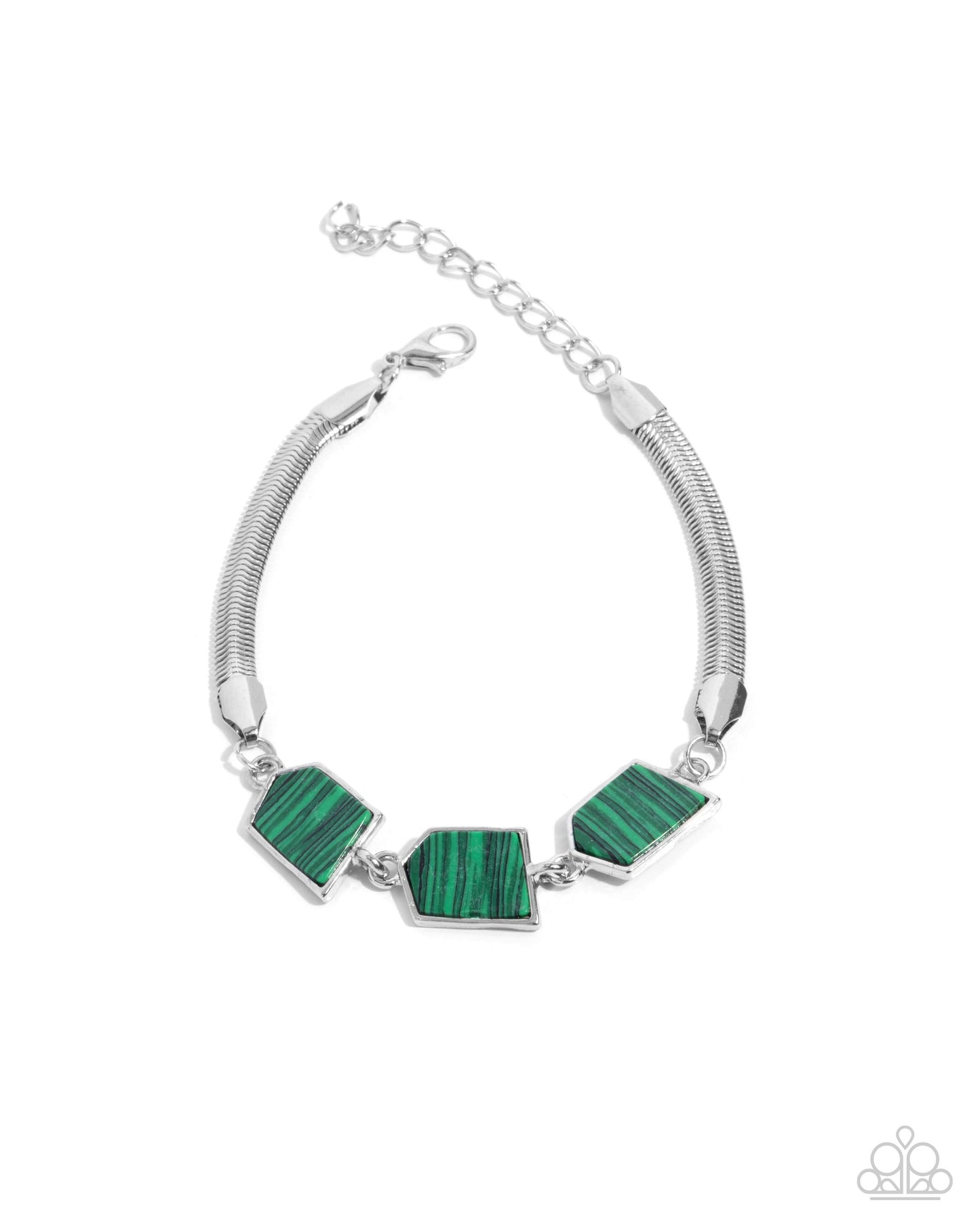 Complete Look Green Necklace and Bracelet