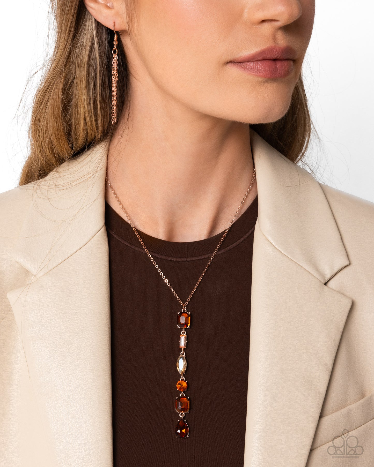 Gallery Gala - Brown Necklace