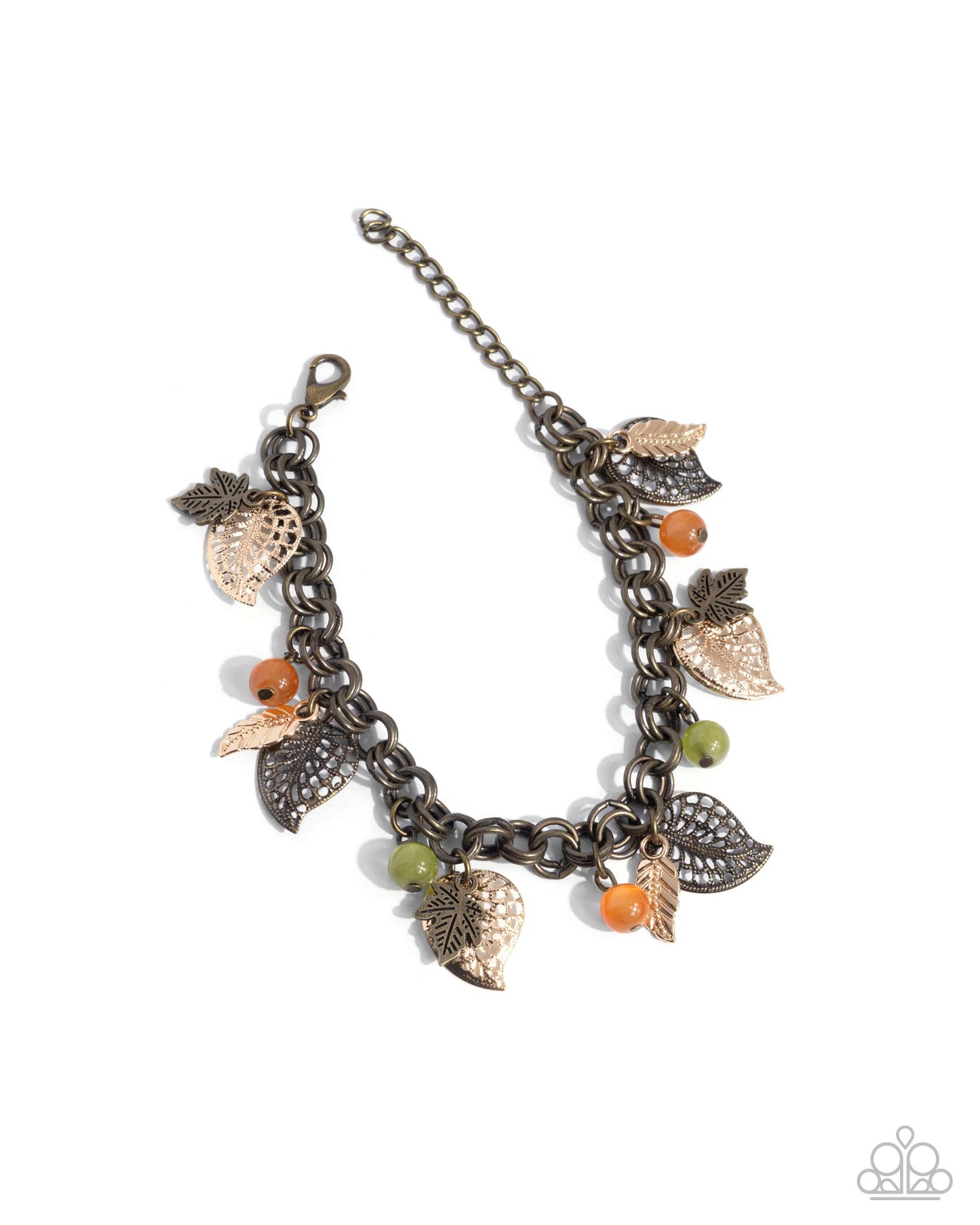 Autumn Equinox - Brass Charm Bracelet