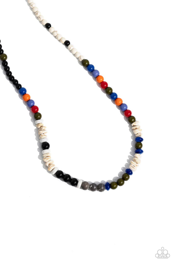 Beaded Bravery - Multi Urban Necklace - 2023 Convention Exclusive