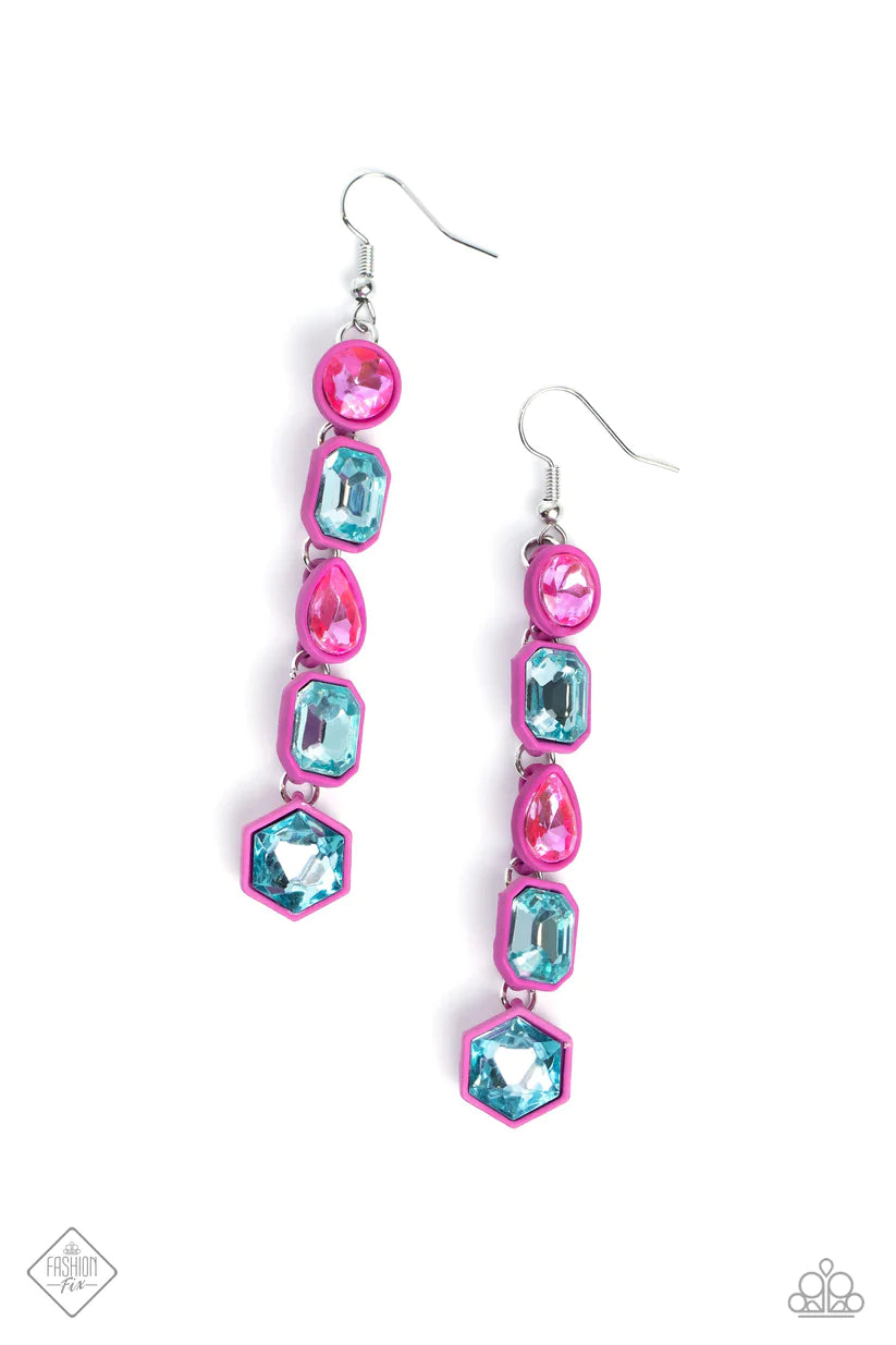 Developing Dignity - Pink Earrings - Fashion Fix July 2023