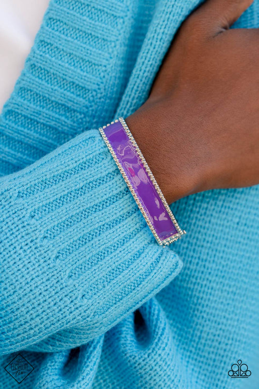 Vintage Vivace - Purple Bracelet - Fashion Fix - December 2022