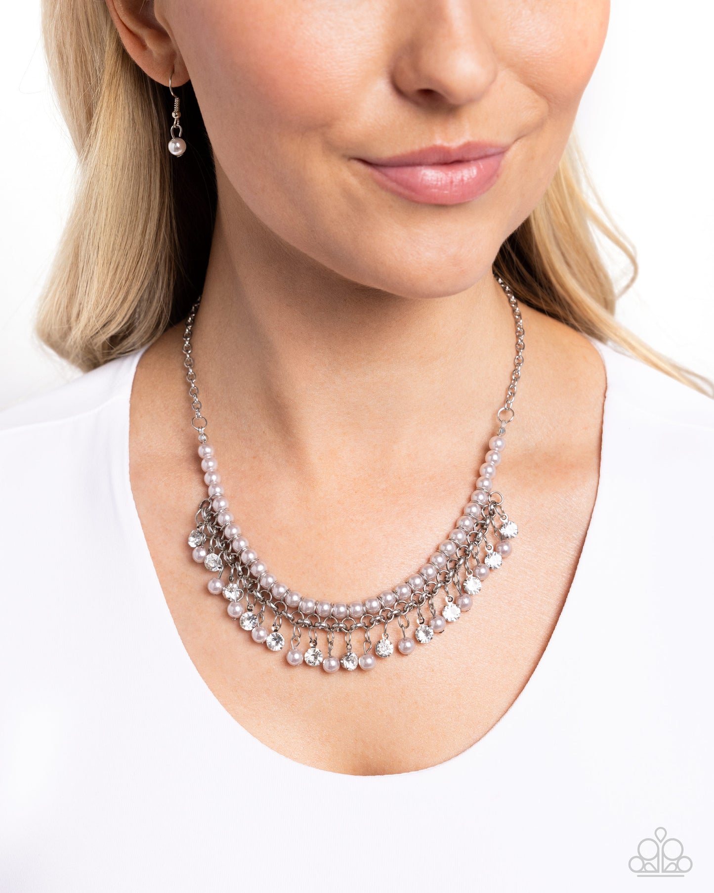 A Touch of CLASSY - Silver Necklace