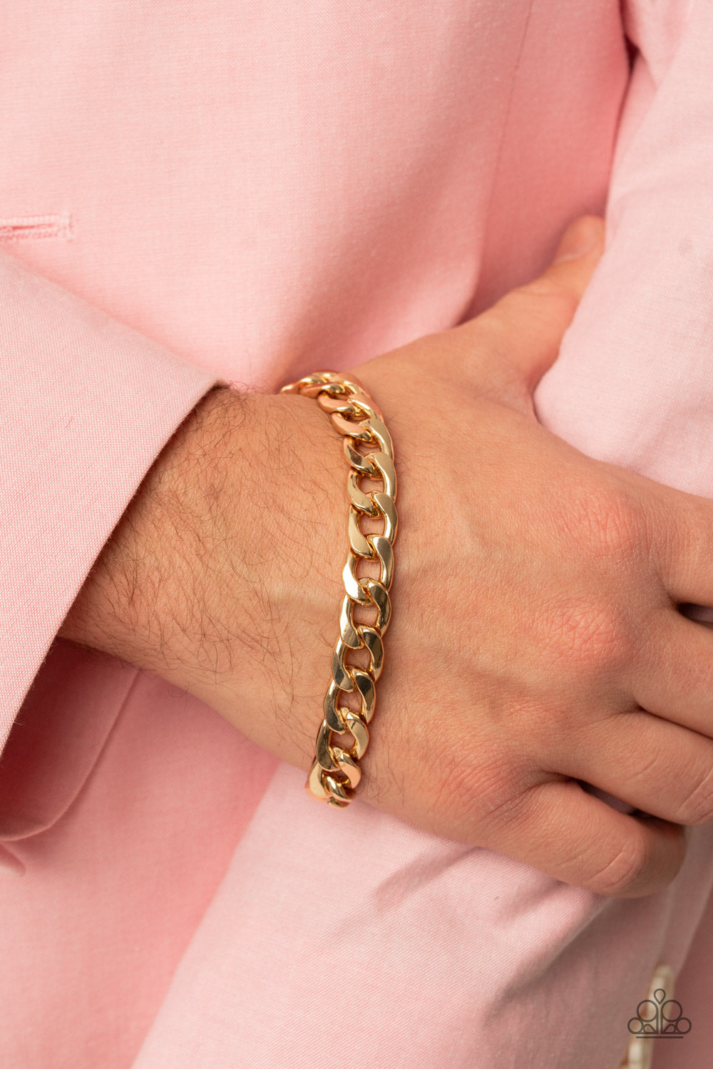 Knock, Knock, KNOCKOUT - Gold Bracelet