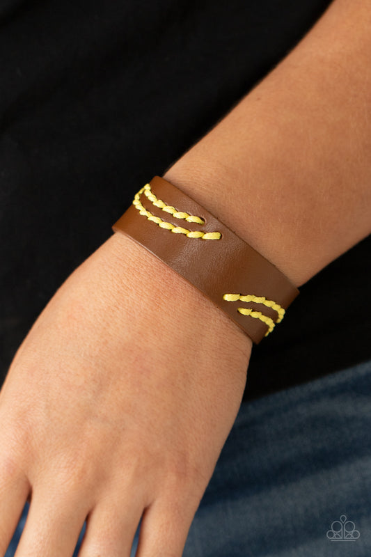 Harmonic Horizons - Yellow Bracelet