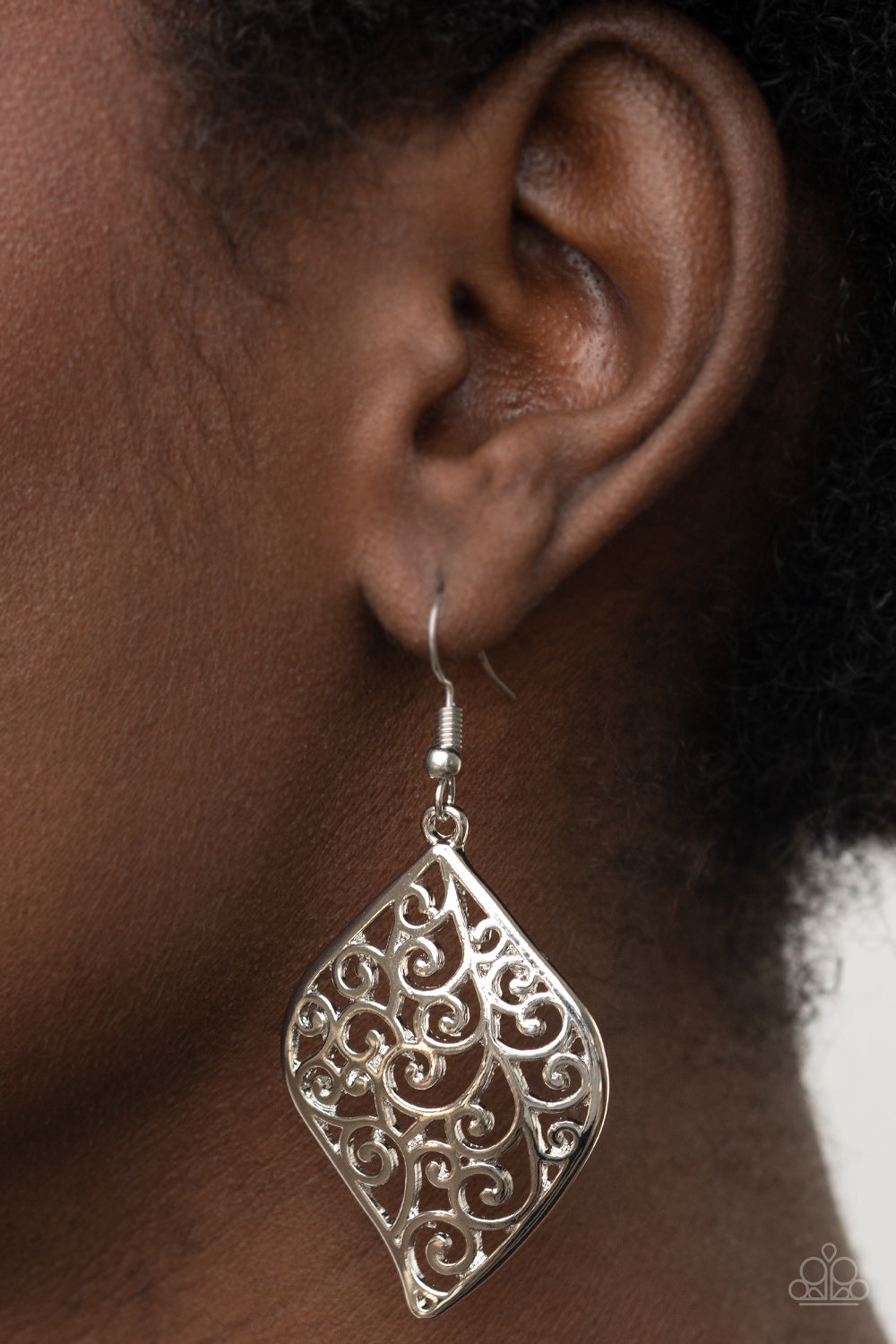 Your Vine Or Mine - Silver Earrings