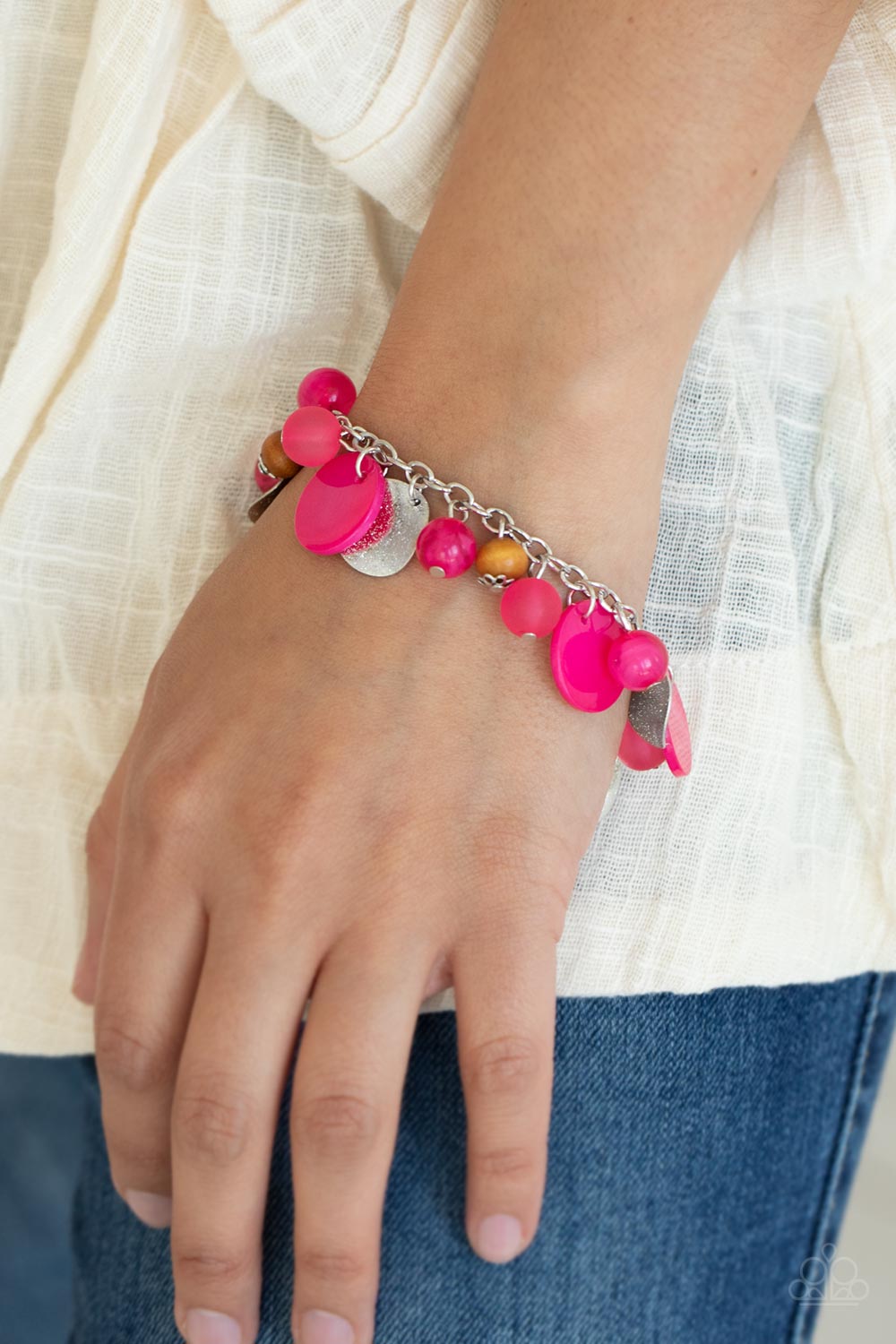 Springtime Springs - Pink Bracelet