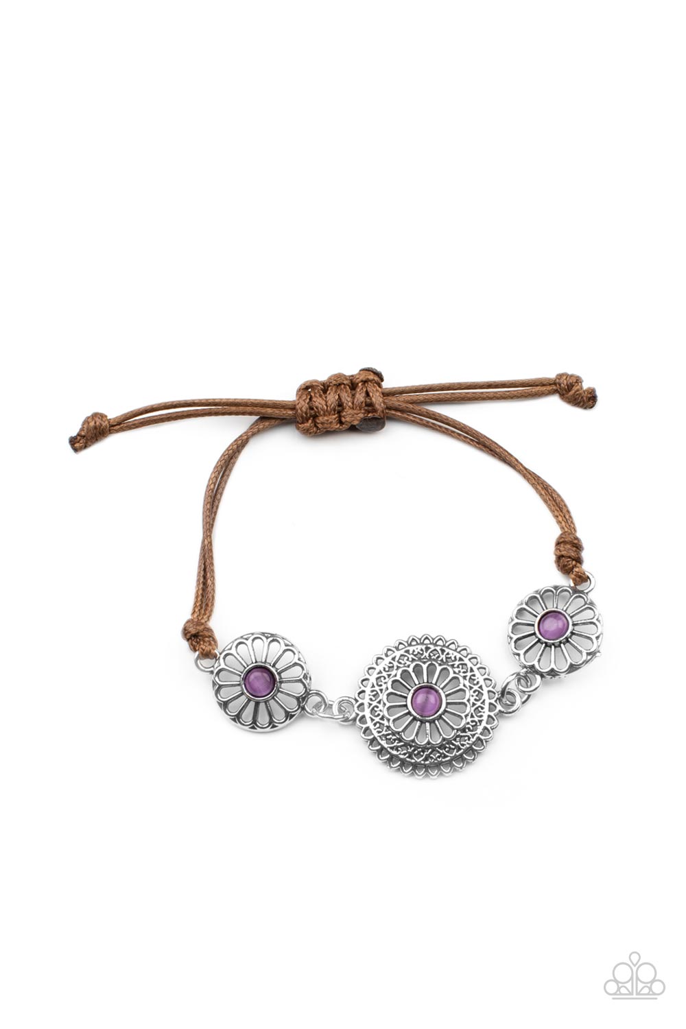 Bohemian Botany - Purple Bracelet