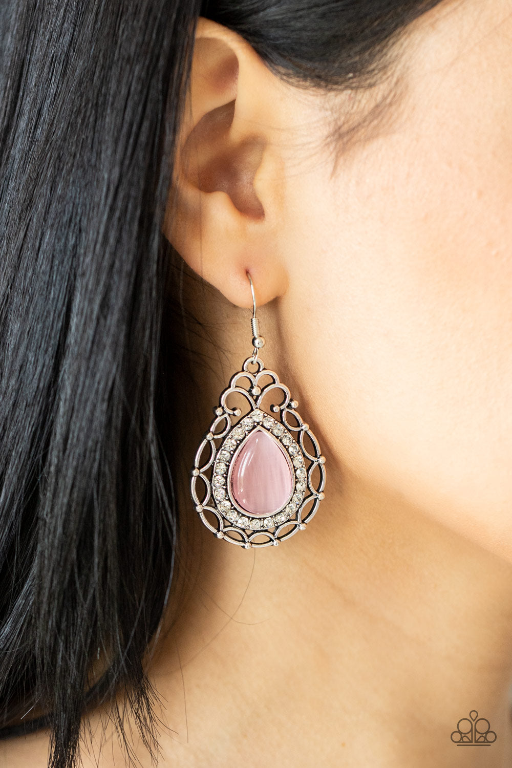 Endlessly Enchanting - Pink Earring