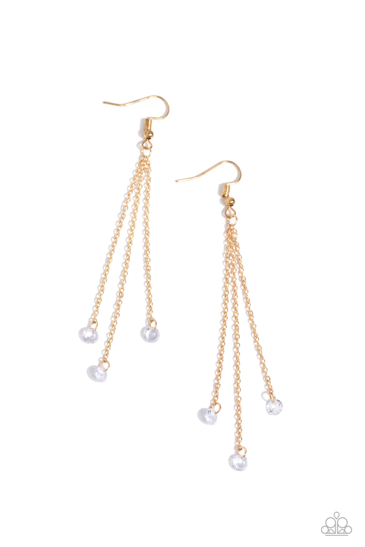 Divine Droplets - Gold Earring