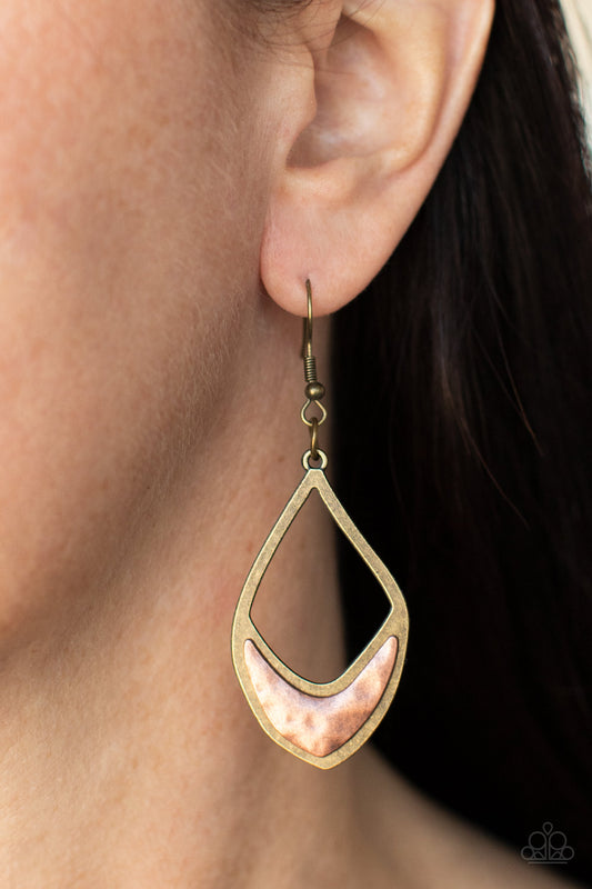 Artisan Treasure - Brass Earring