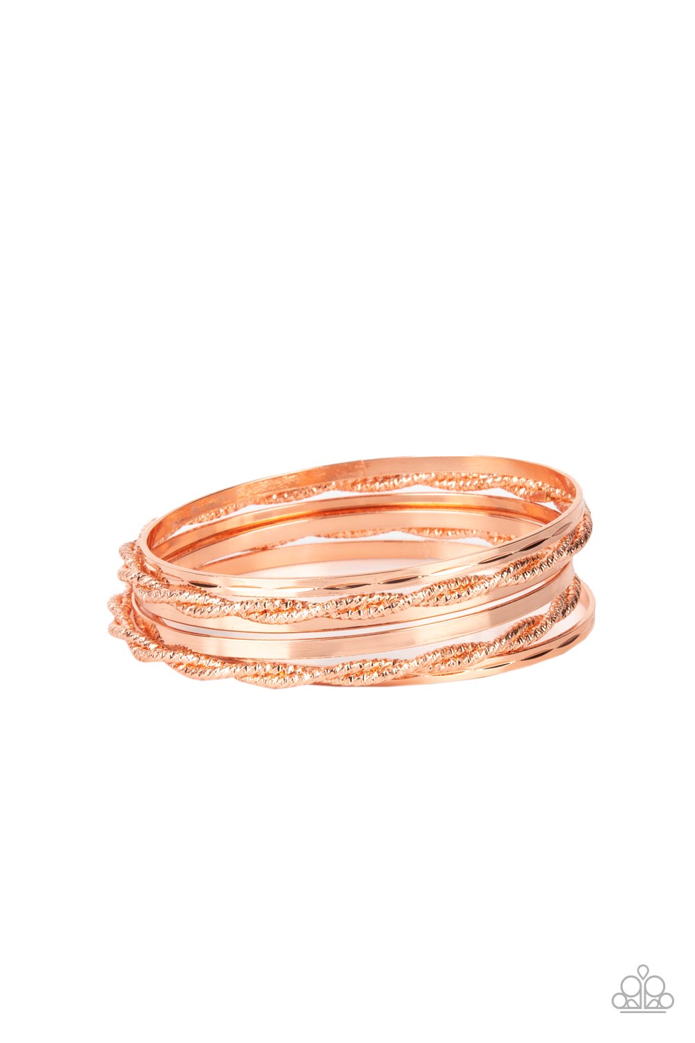 Sensational Shimmer - Copper Bracelet