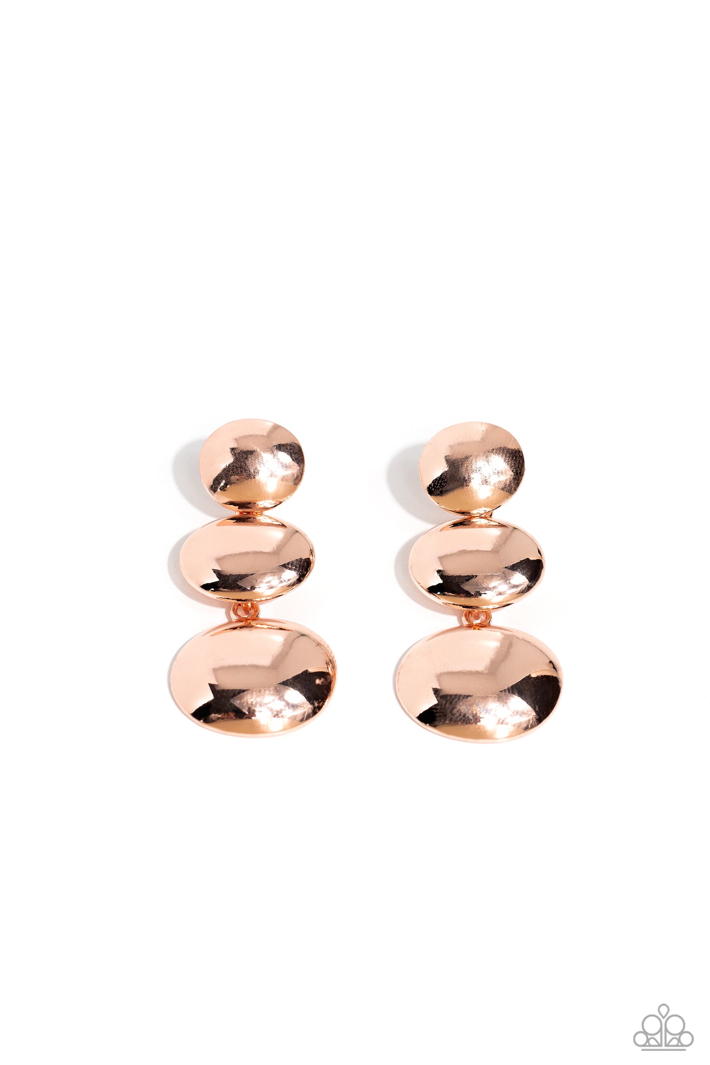 Futuristic Fantasy - Rose Gold Earring