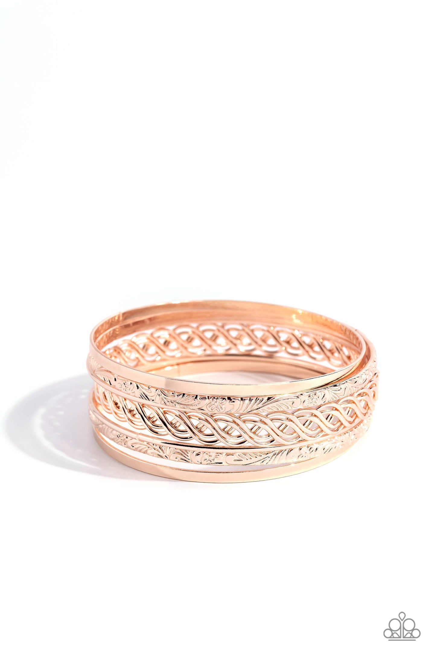 Stockpiled Shimmer - Rose Gold Bracelet