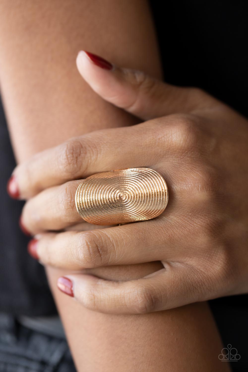 Urban Labyrinth - Gold Ring