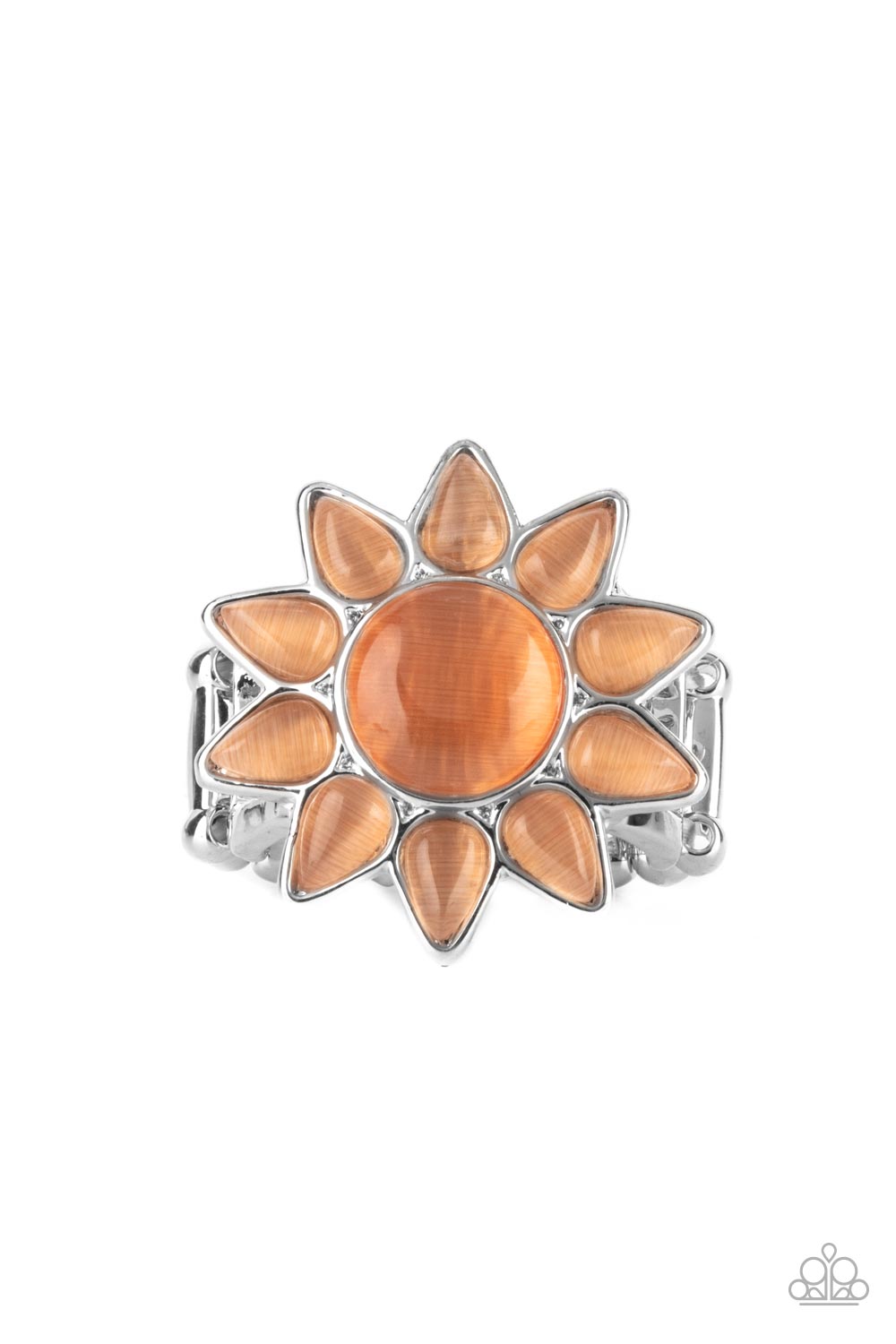 Blossoming Sunbeams - Orange Ring