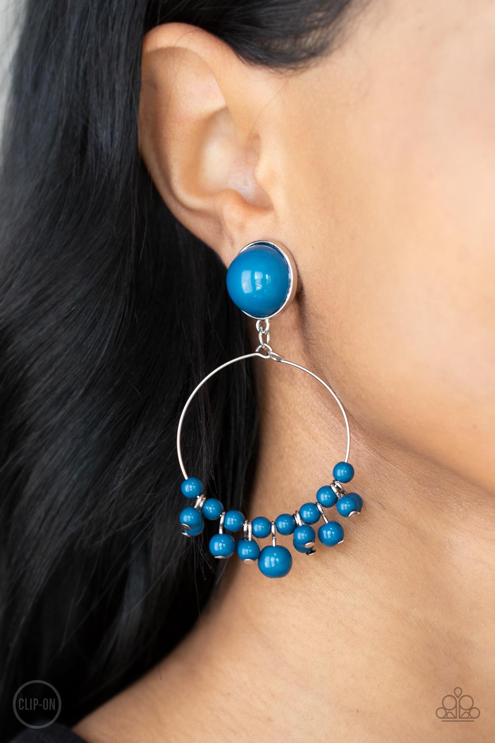 Cabaret Charm - Blue Earring