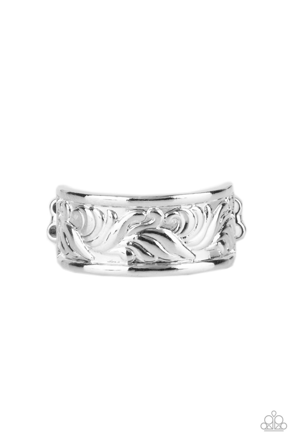 Billowy Bands - Silver Ring