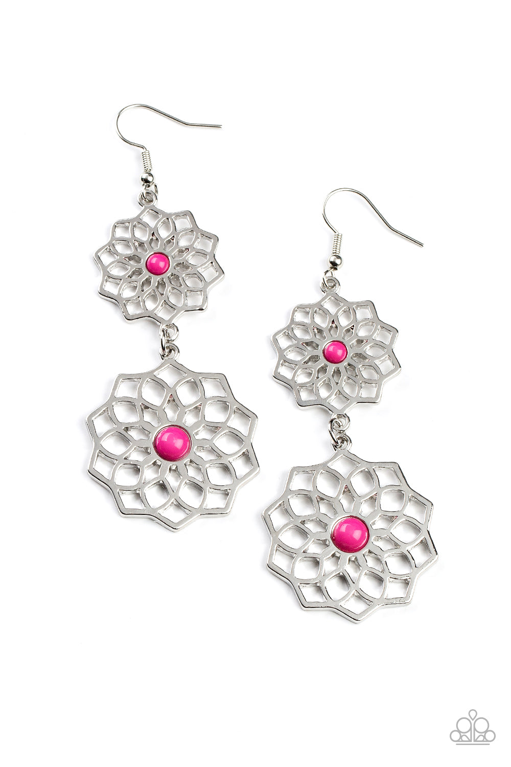 Posh Posy - Pink Earring