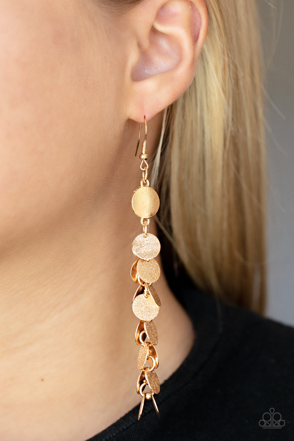 Game CHIME - Gold Earrings