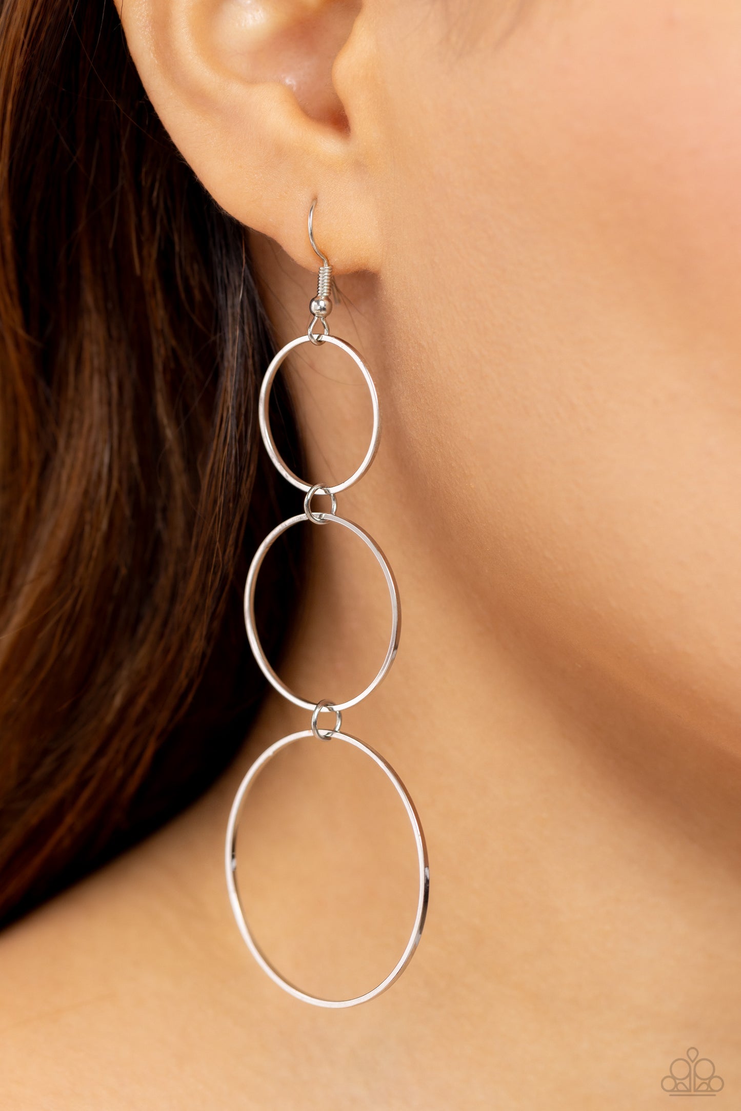 Urban Ozone - Silver Earring