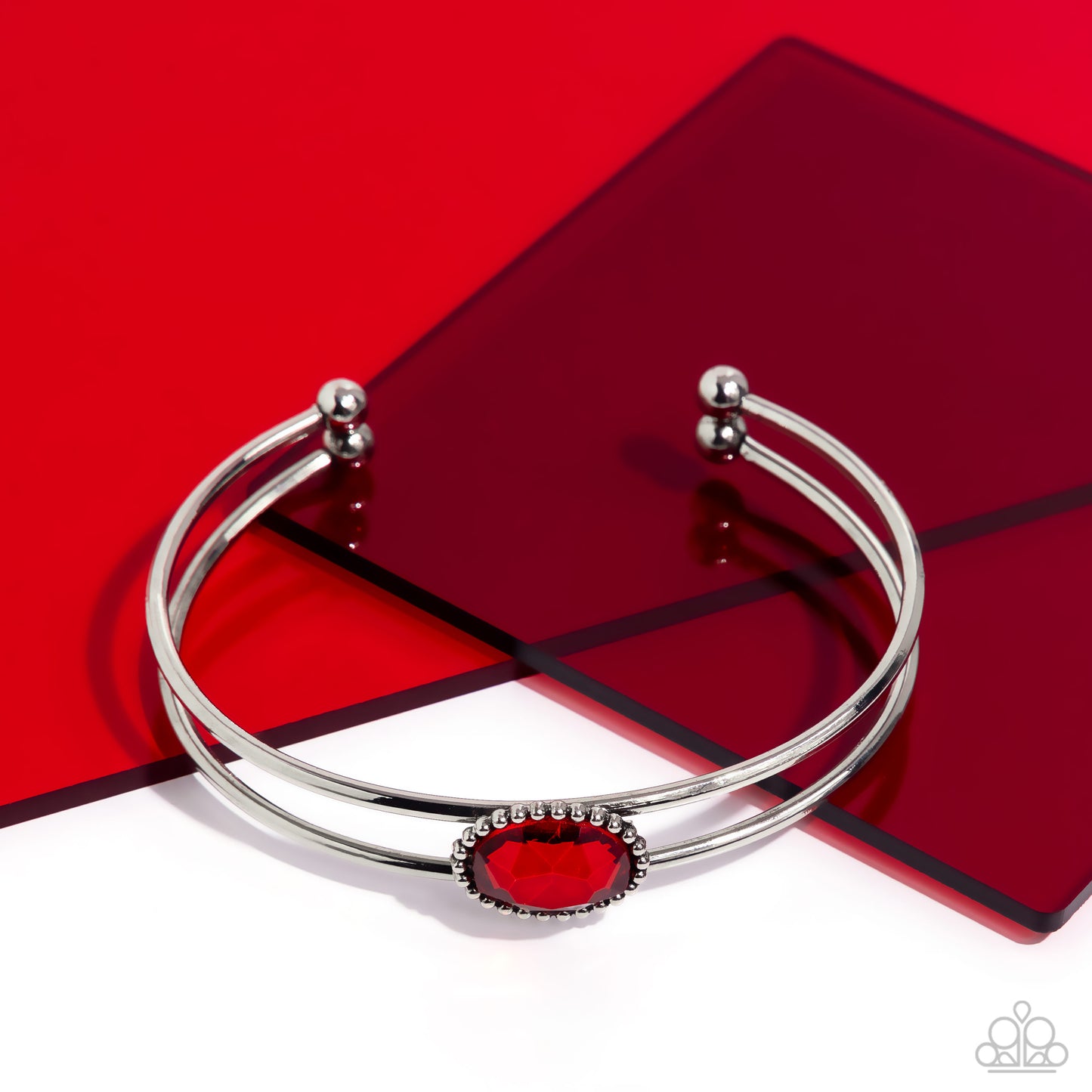 Magnificently Mesmerized - Red Bracelet