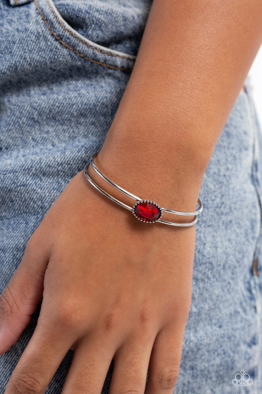 Magnificently Mesmerized - Red Bracelet