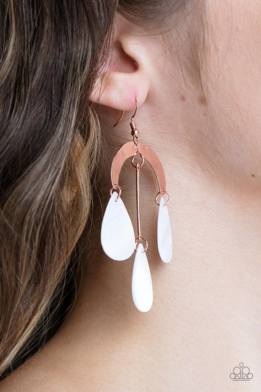 Atlantis Ambience - Copper Earring