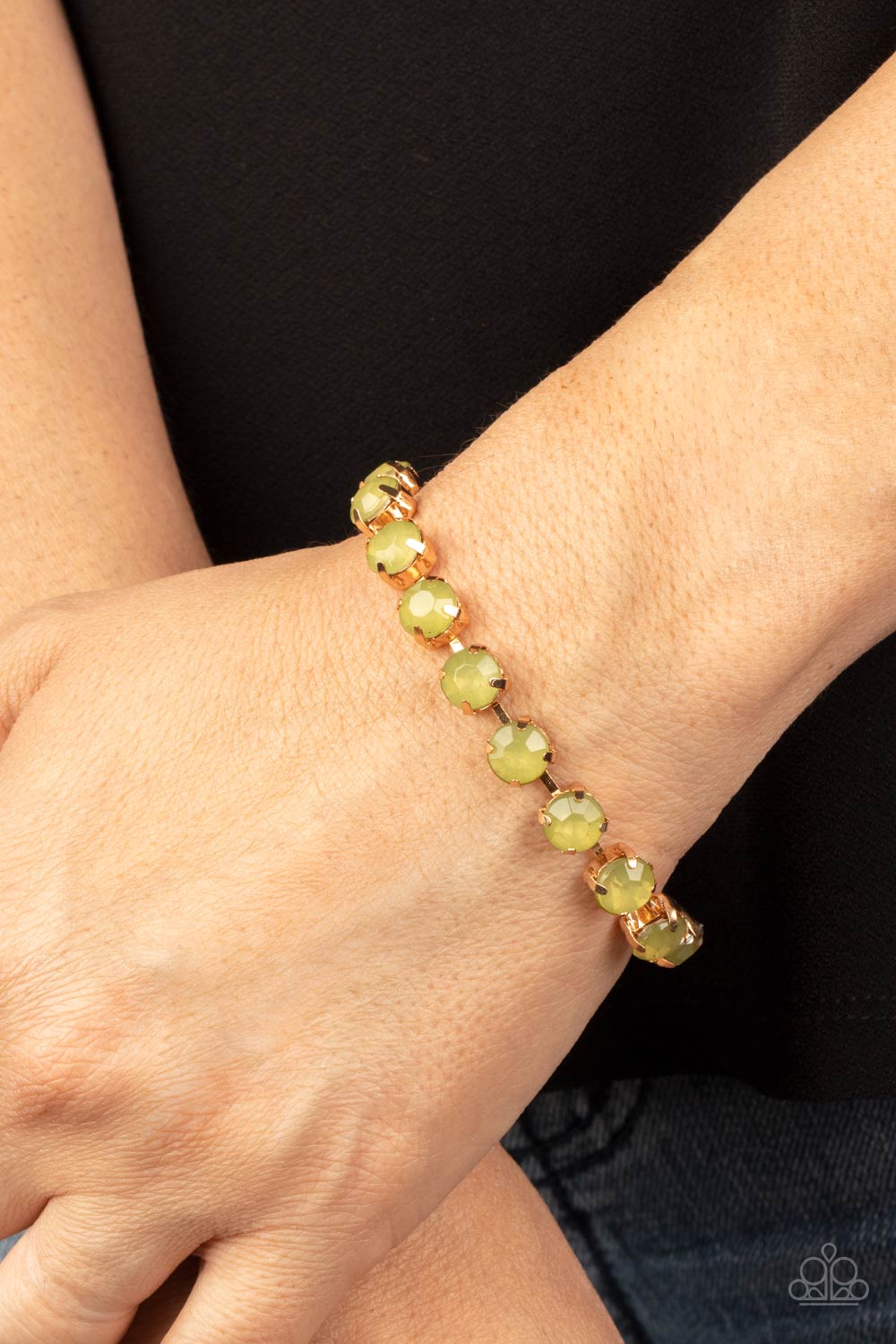 Dreamy Debutante - Green Bracelet