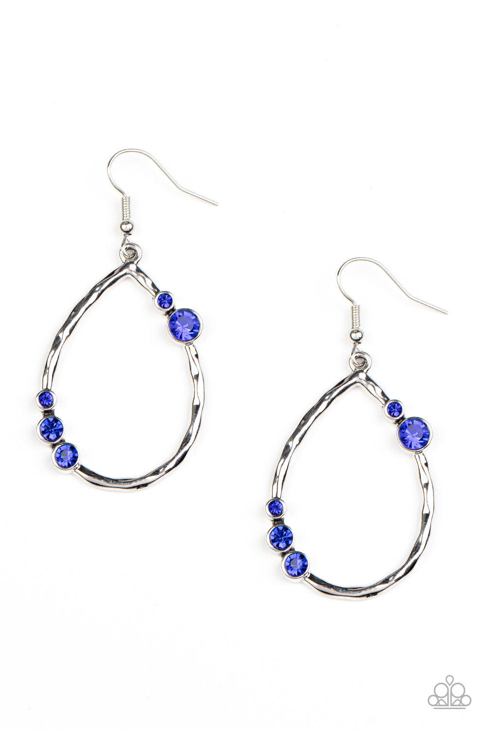 Shop Till You DROPLET - Blue Earring