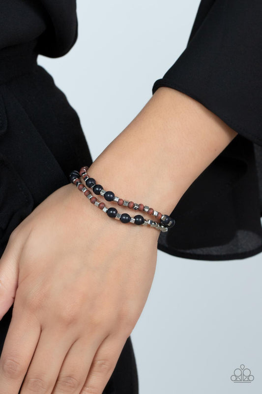 Backcountry Beauty - Black Bracelet