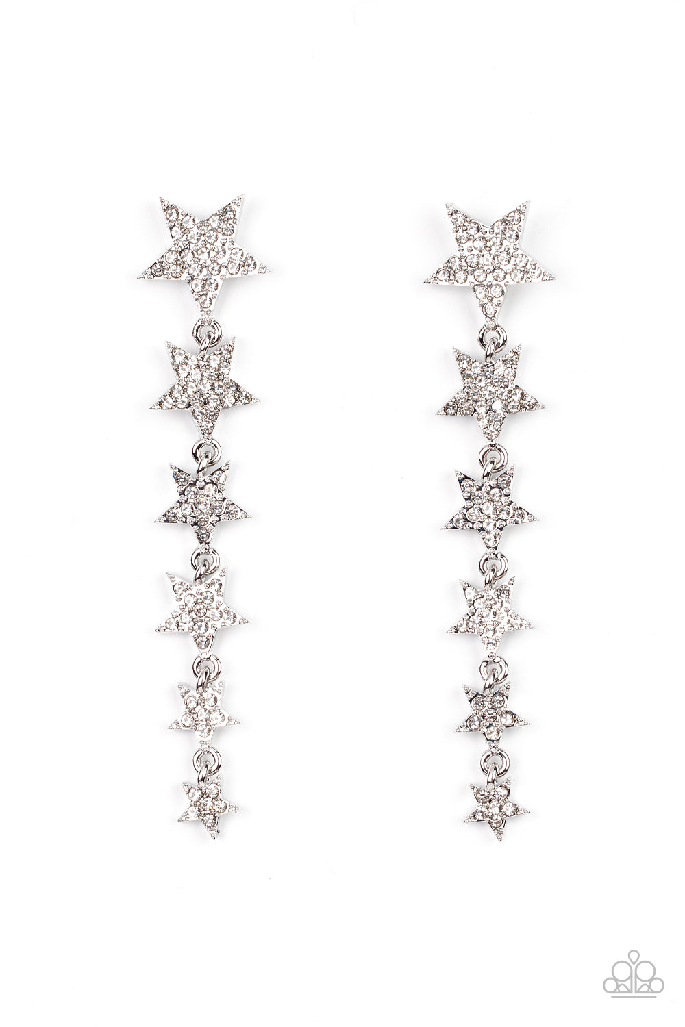 Americana Attitude - White Earring