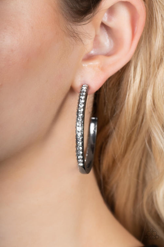 Powerhouse Precision - Black Earrings