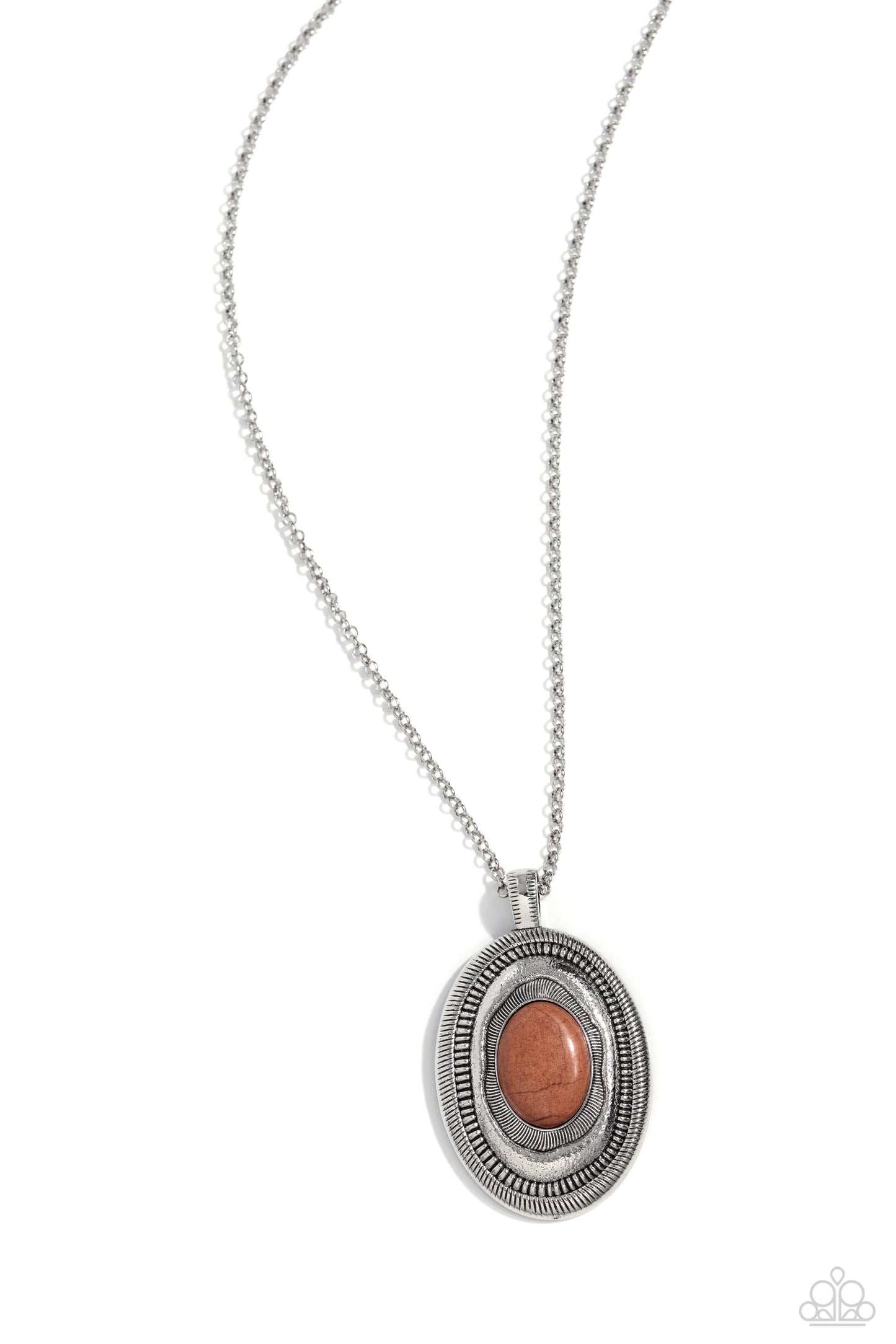 Sierra Sage - Brown Necklace