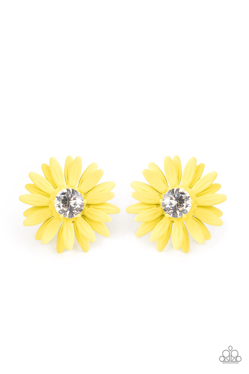 Sunshiny DAIS-y - Yellow Earring