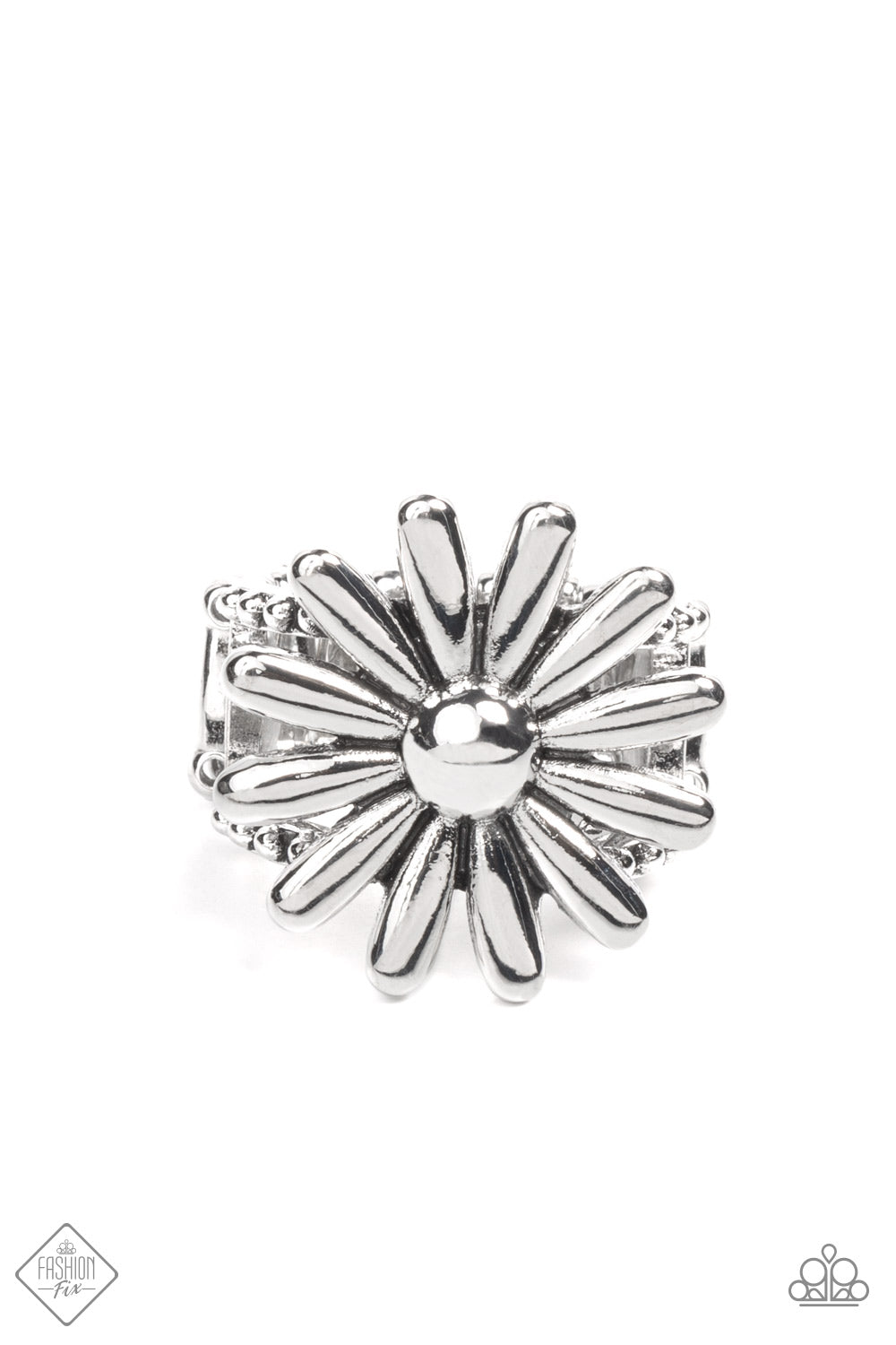 GROWING Steady - Silver Ring - Fashion Fix February 2022