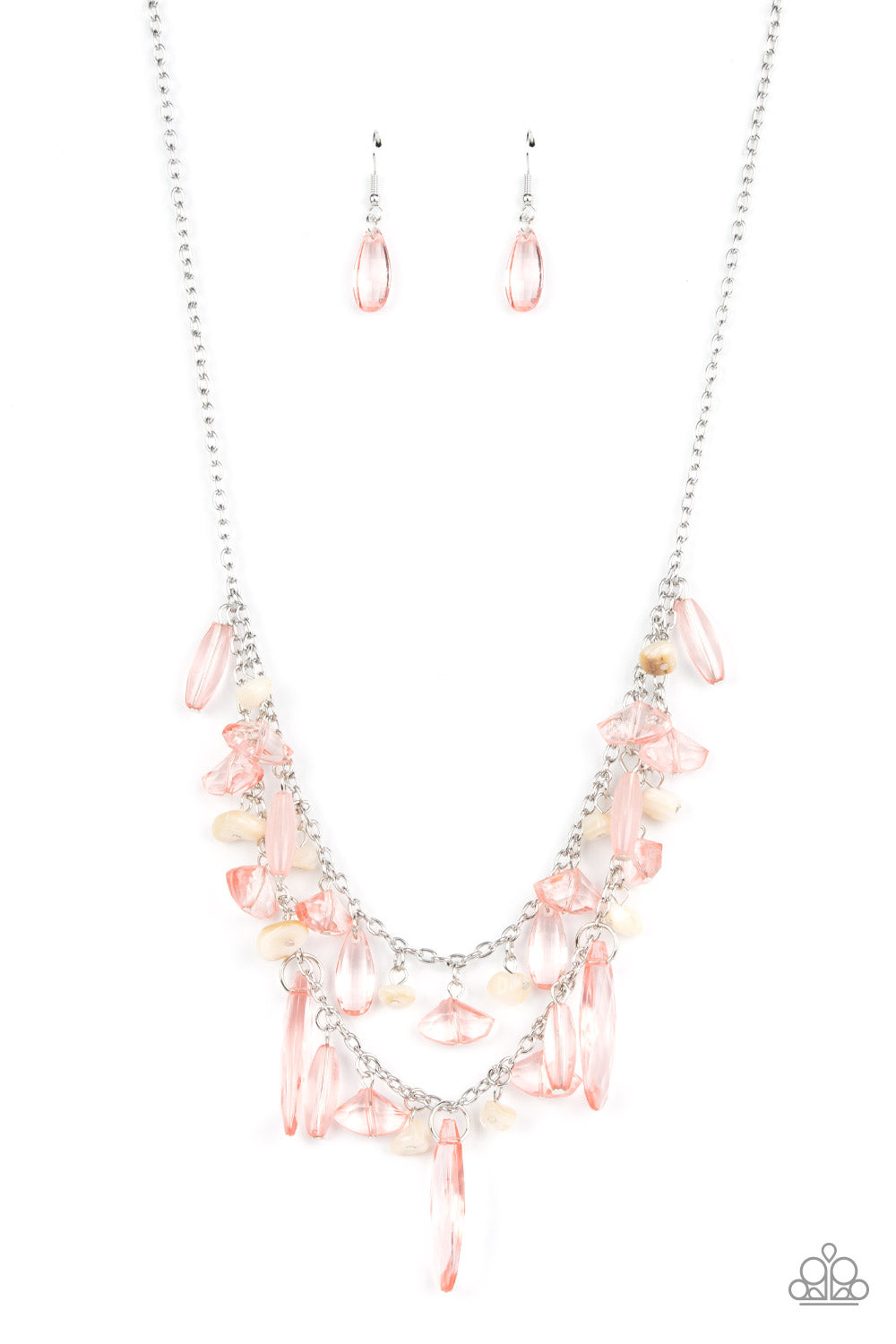 Candlelit Cabana - Pink Necklace