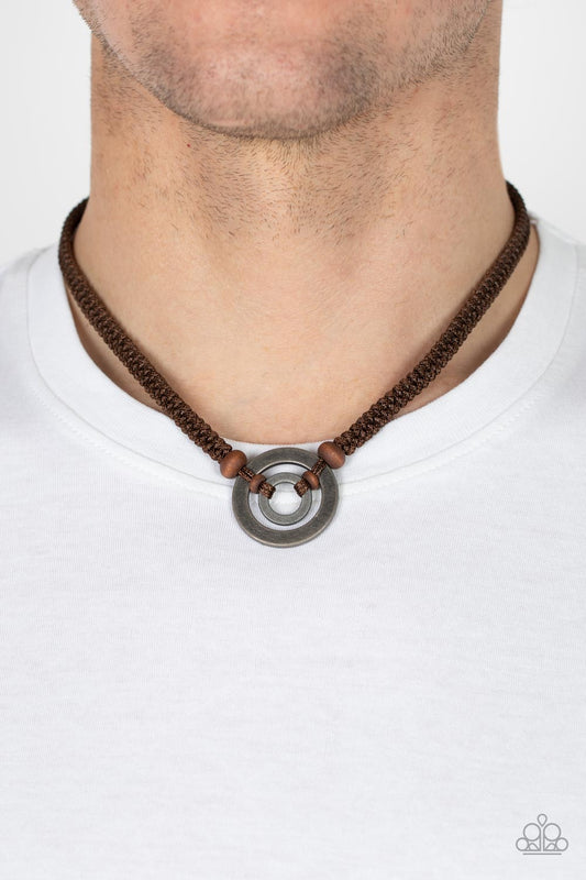 Rural Reef - Brown Urban Necklace