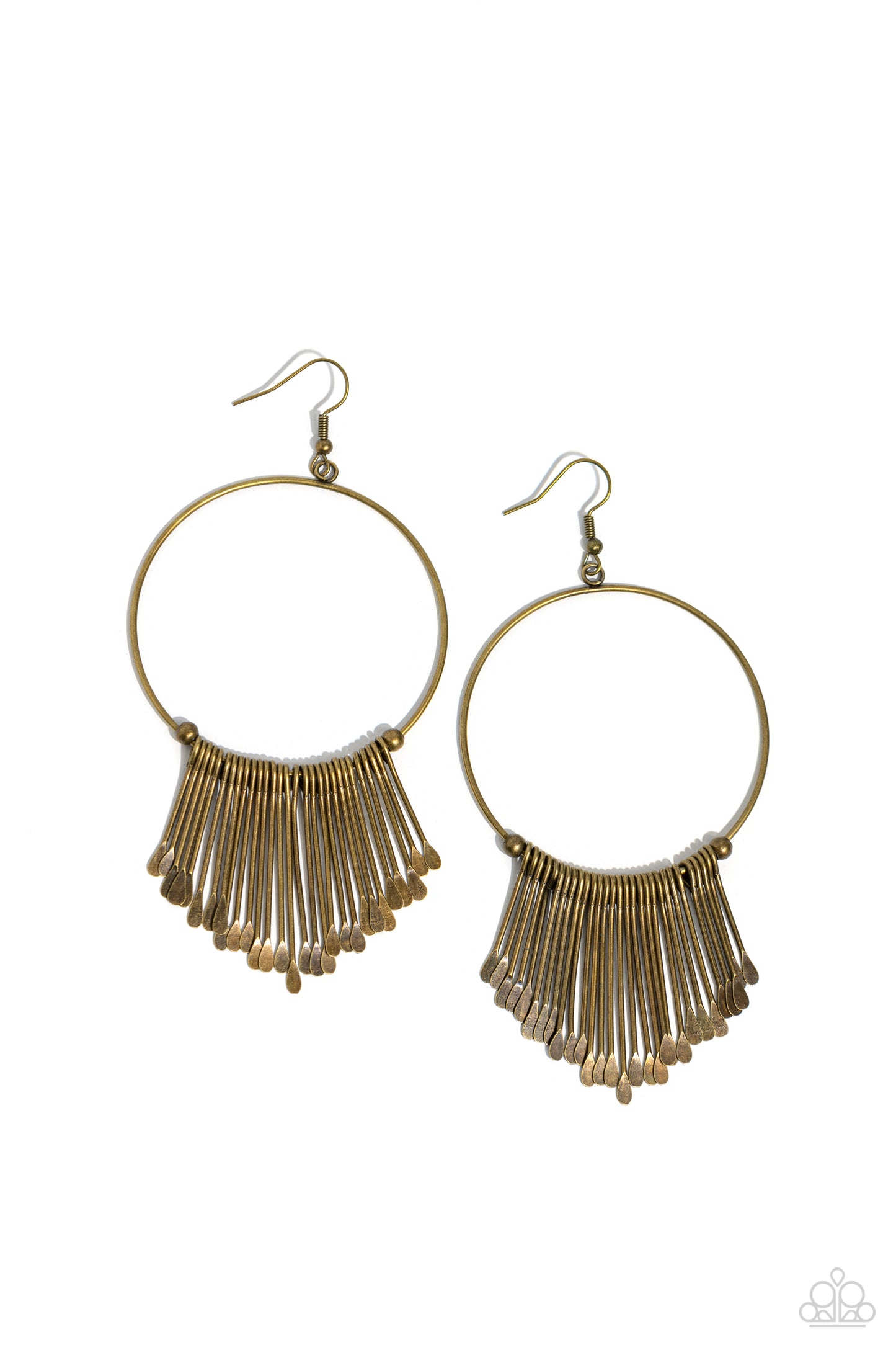 The Little Dipper - Brass Earring