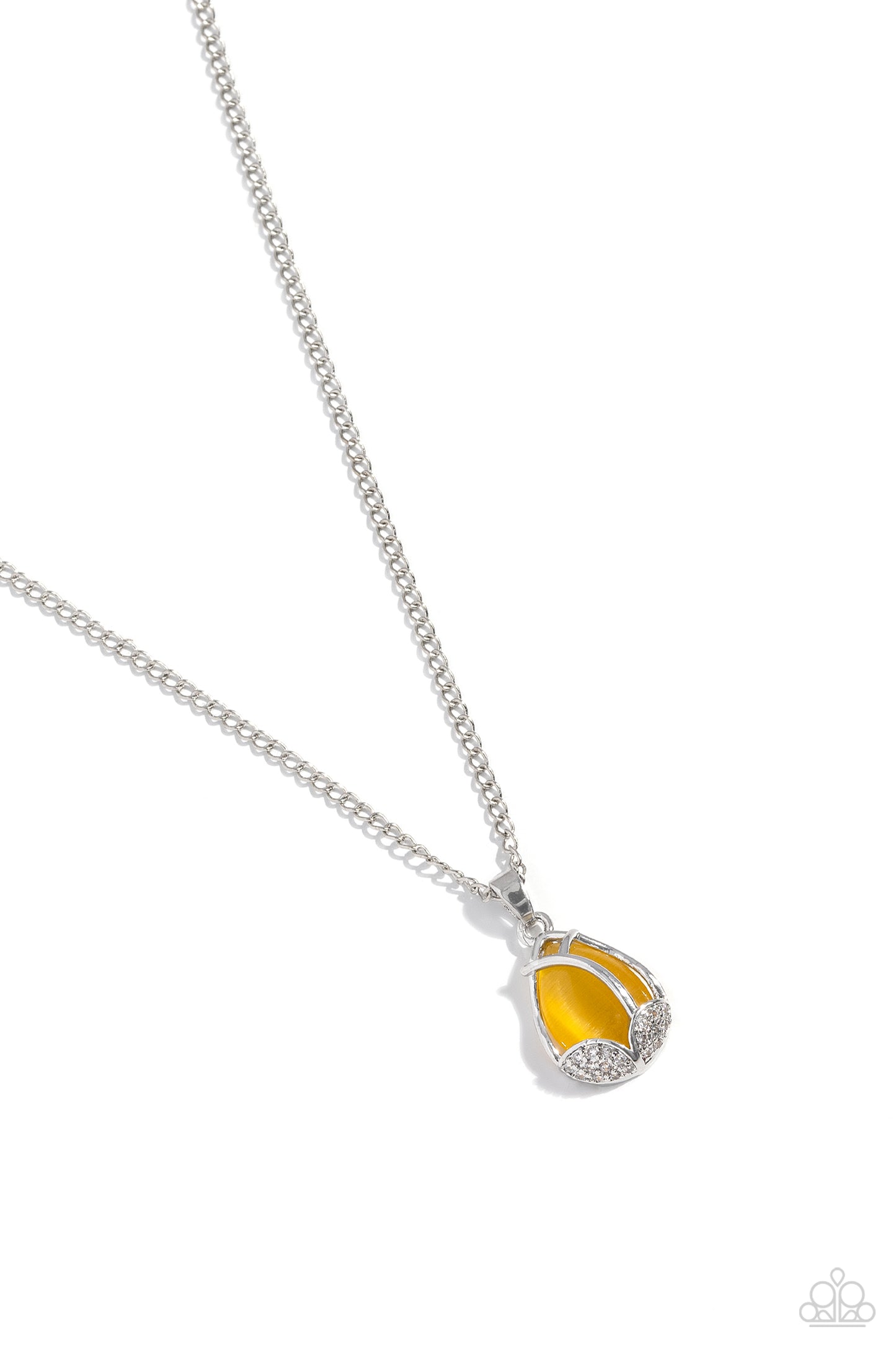 Top-Notch Trinket - Yellow Necklace