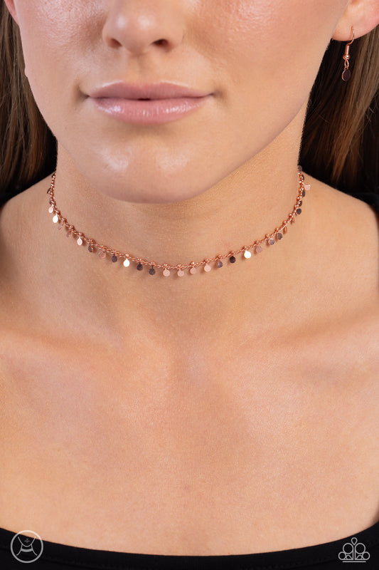 Spotlight Spunk - Copper Necklace