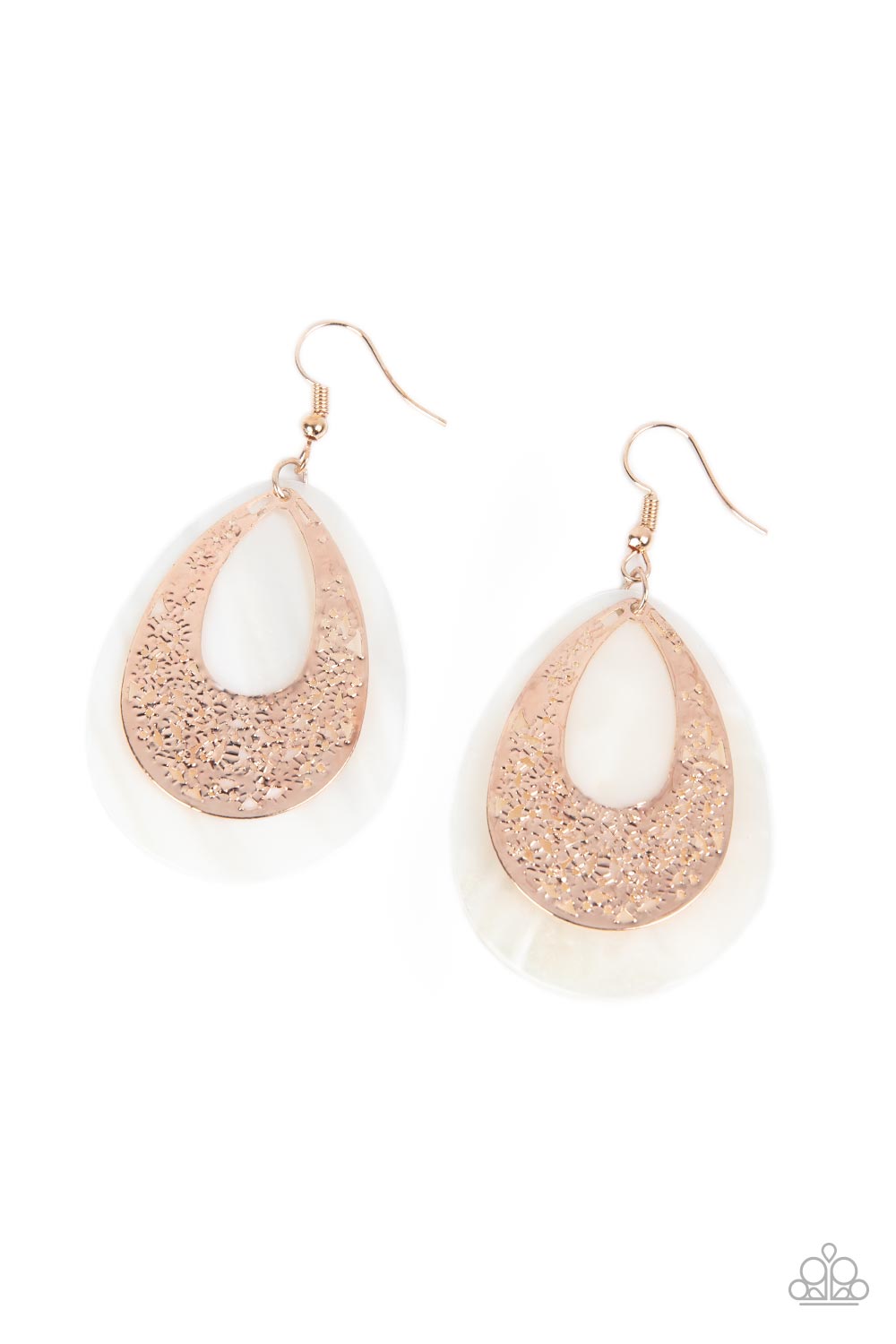 Bountiful Beaches - Rose Gold Earring