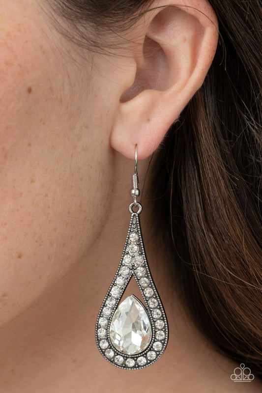 A-Lister Attitude - White Earring