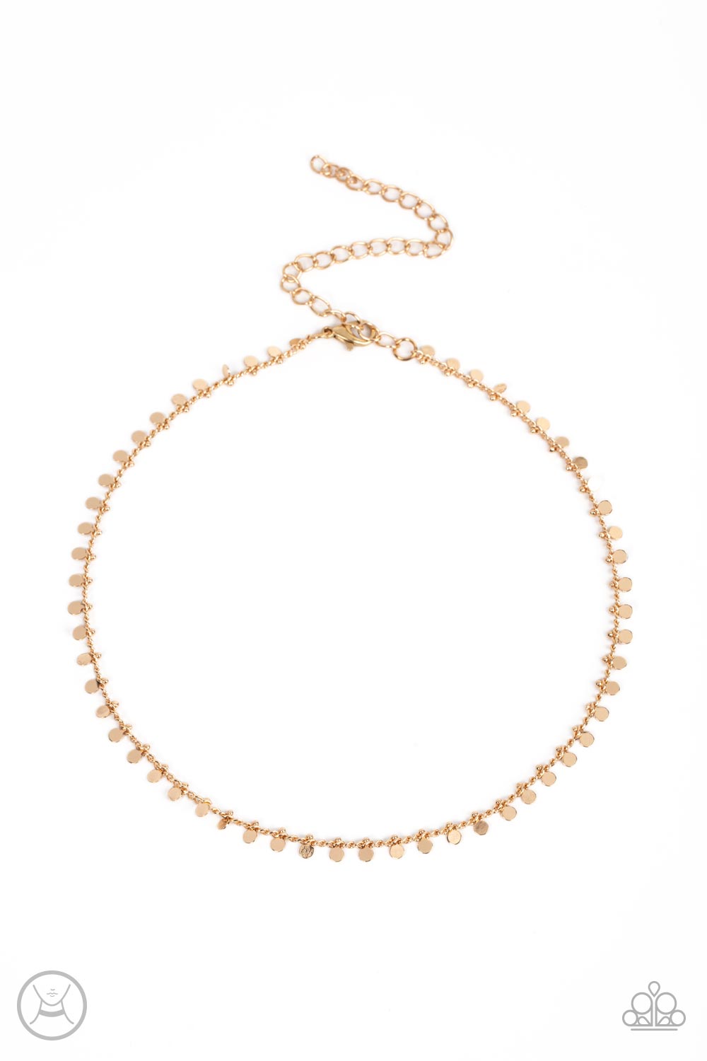 Spotlight Spunk - Gold Necklace