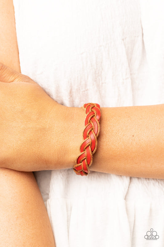 Alpine Alpha - Red Bracelet