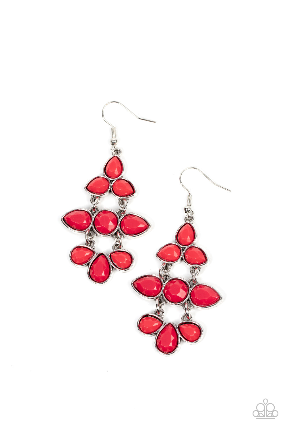 Bay Breezin - Red Earrings